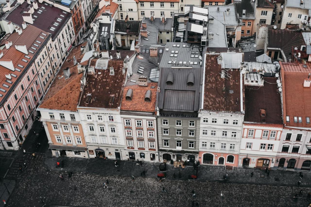 Peaceful Studio On Rynok Square Лвив Екстериор снимка